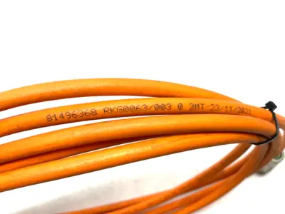 USED BOSCH REXROTH SERVO ENCODER POWER CABLE 3M LENGTH