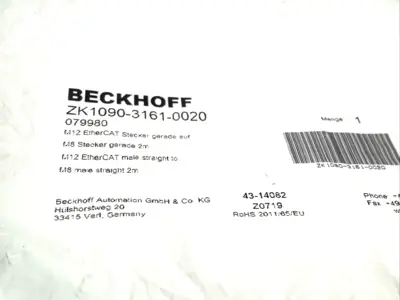 NEW BECKHOFF ZK1090-3161-0020