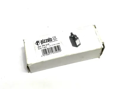 USED PIZZATO POSITION SWITCH WITH ROLLER PISTON PLUNGER 1NO-1NC SNAP ACTION