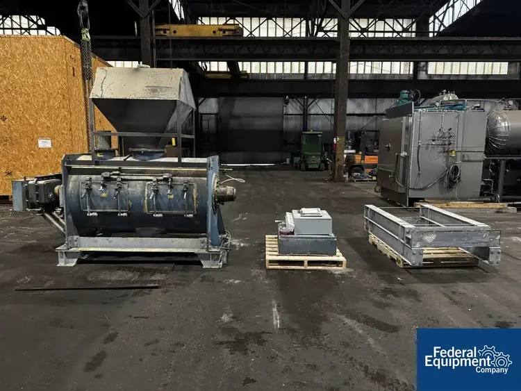 Used Littleford 42 Cu Ft Littleford Mixer, Model FKM 1200E, S/S Plow Mixers Ohio US | Federal Equipment Company #420387