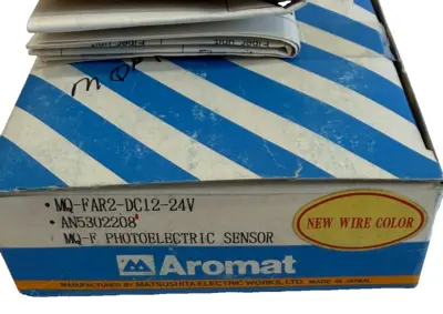 NEW MATSUSHITA ELECTRIC MQ-FAR2 PHOTOELECTRIC SENSOR AN5302208 MQFAR2 DC12 24V