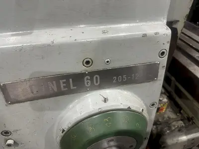 #2 CINCINNATI MODEL #CINEL 60 205-12 HORIZONTAL MILL: YOBRO #24376