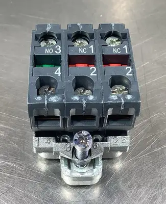 Telemecanique ZB4BZ141 Contact Block w/ Mounting Base 4E-41