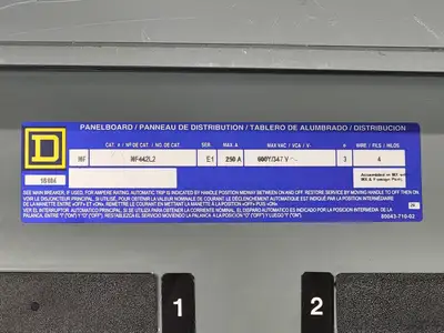 USED SQUARE D NF442L2