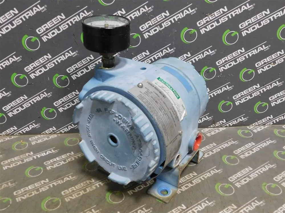 Rosemount 846 DS1J1 Current to Pressure Transducer 4-20mA 100MA Max 3-15PSI Used