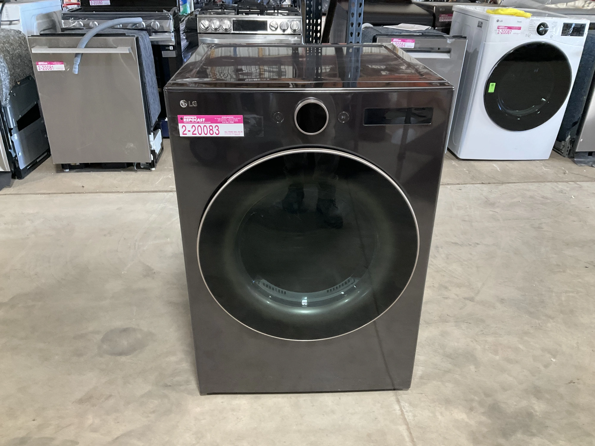 Used LG DLEX6500B Residential Appliances Michigan US | Miedema Asset Management Group #1577966