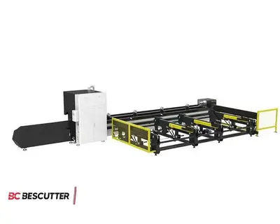 2026 BescutterTUBE MASTER 3000W - 4000W Fiber Laser Tube Cutting Machine