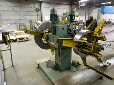 USED DIMECO DECOIL./ STRAIGHT/ FEEDER LVD PUNCHPRESS