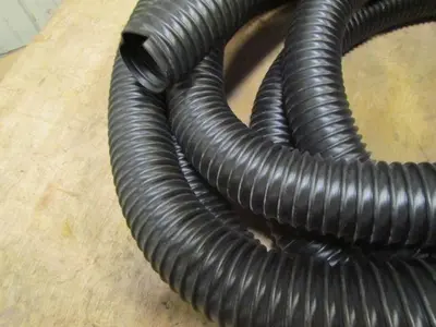 AIRDUC Hose 55mm ID x 10.15m L Abrasion Proof Suction & Transport Smooth ID