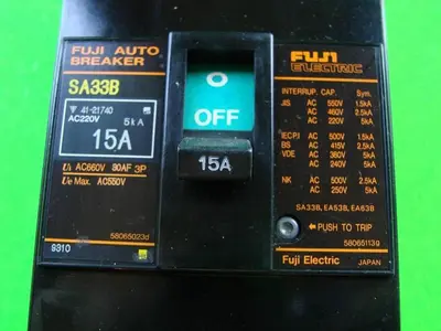 USED FUJI ELECTRIC SA33B-15