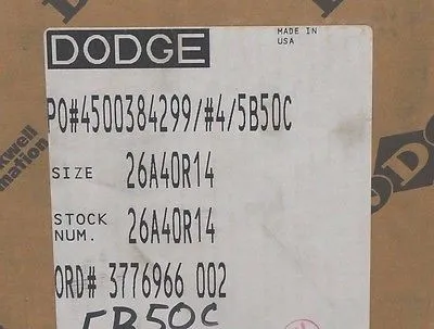 NEW DODGE 26A40R14 TIGEAR 2 REDUCER 40:1 RATIO
