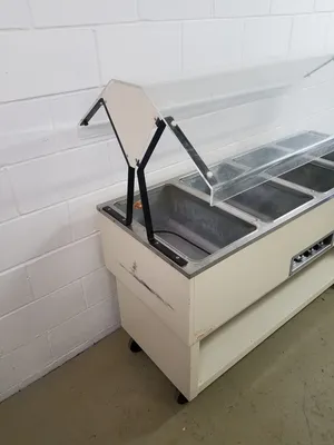 152-0377 Duke OPAH-4HF-M 4 Well Warmer Hot Buffet Bar