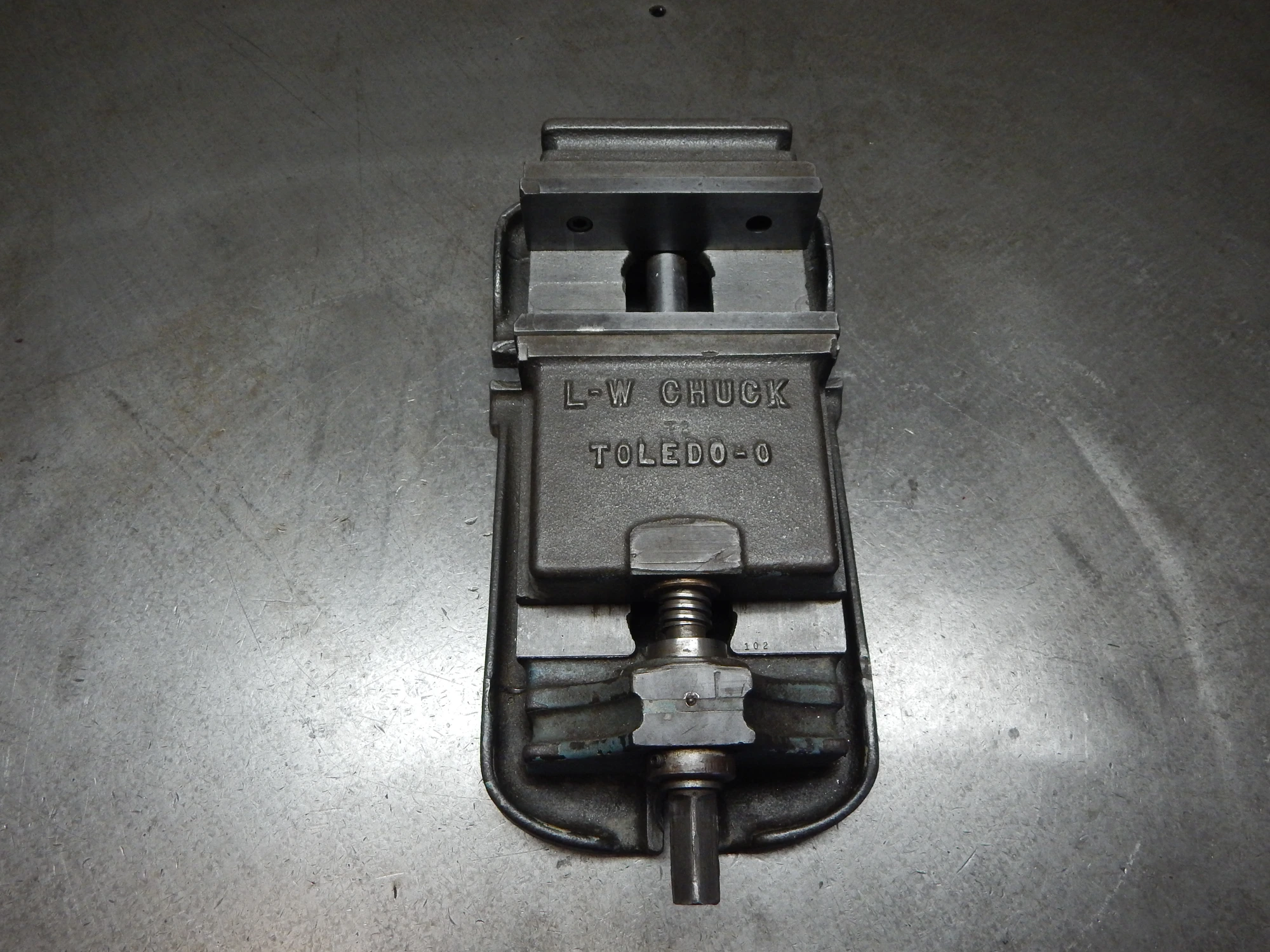 6-1/2" L-W Machine Vise USA  #6503