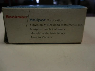 NEW Helipot Corporation SRB1
