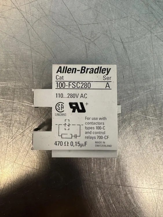 Used Allen-Bradley 100-FSC280 serA Surge Protectors South Carolina US | Palmetto Automation #1160193