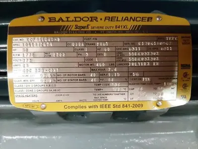 NEW BALDOR ECP84104T-5