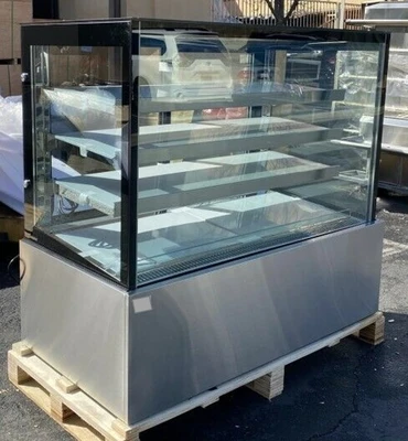 171-0073 60” Square Self Contained Full Service Bakery Display Cooler