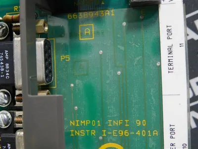 Bailey Controls NIMP01 infi 90 Termination Unit 6638943A1 Used