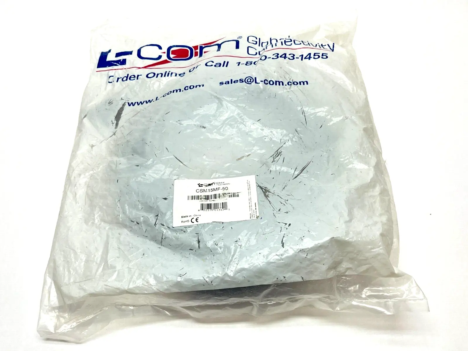 New | in-Stock L Com CSM15MF-50 Cable & Wire Michigan US | Maverick Industrial Sales #1489532