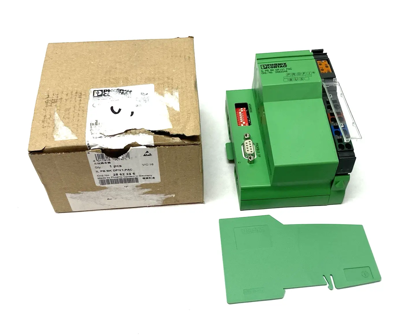 USED PHOENIX CONTACT INLINE PROFIBUS DP BUS COUPLER 2862246
