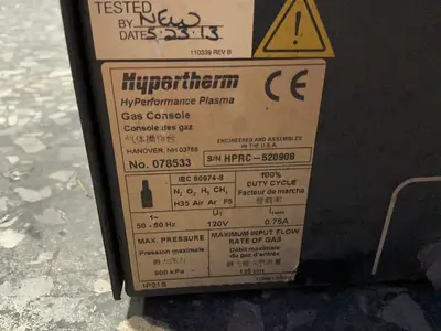 Used HYPERTHERM 078533 Welding Machinery (Other) Ohio US | HGR 24 #1314786