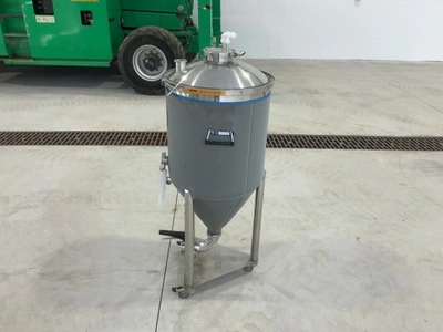Used SPIKE BREWING CF15 CONICAL FERMENTER/UNITANK WITH INSULATED CONICAL JACKET 18 GALLONS Brewing Equipment Michigan US | Miedema Asset Management Group #1580075