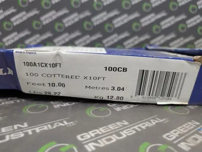 Renold 100A1CX10FT Cottered Roller Chain 10 Feet 1-1/4" Pitch New NIB