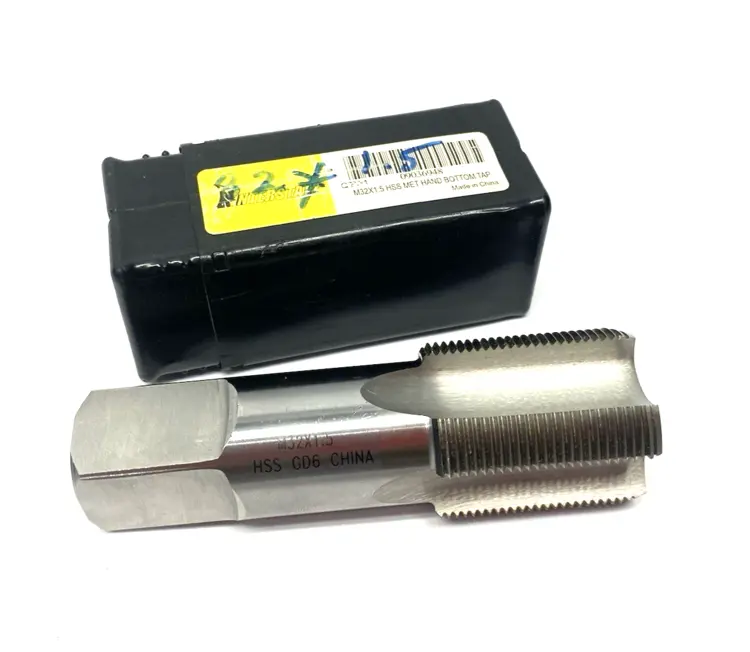 Used INTERSTATE STRAIGHT FLUTE TAP: M32X1.5 METRIC FINE, 4 FLUTE, BOTTOMING HSS/Cobalt Taps Michigan US | Maverick Industrial Sales #1091803