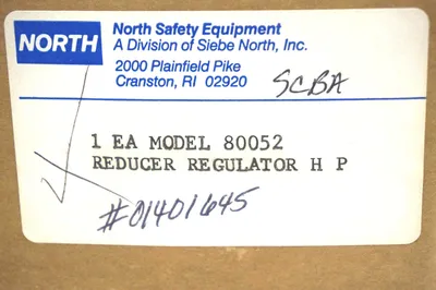 NEW NORTH 80052 REDUCER REGULATOR