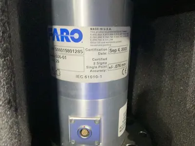 Used 2002 FARO S0601 Portable Arm Coordinate Measuring Machines Ohio US | HGR 24 #1295171