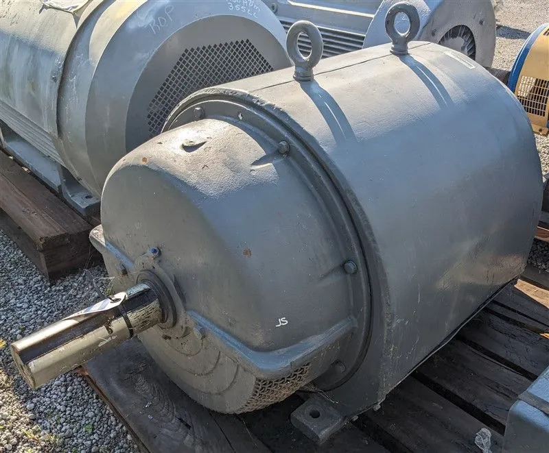 Rebuilt 300 HP 1185 RPM Louis-Allis Electric Motor Frame 509U 4000V