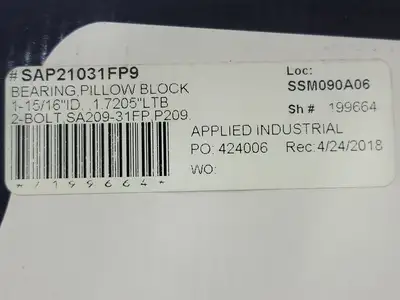 NEW FYH SAP210-31FP9