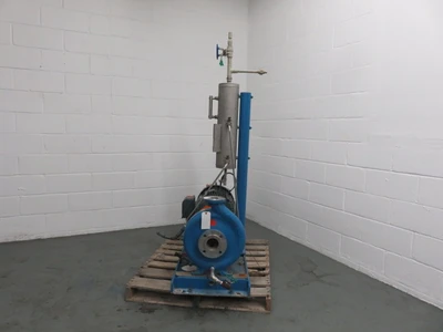 Goulds pump model 3196 MTi size 2x3-13 material Hastelloy C with base and motor , Unused Spare Room