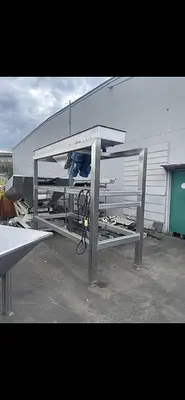 Elevated Hopper/Sorting table