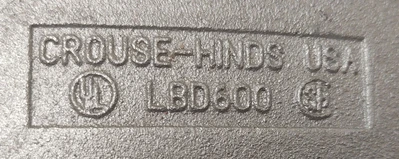 NEW Crouse-Hinds LBD600