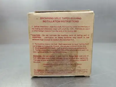USED Browning P 1" Split Taper Bushing