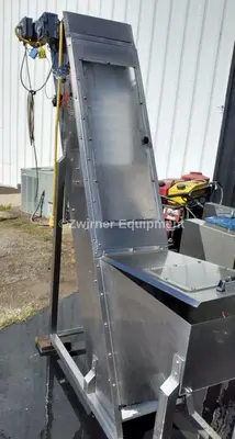 STAINLESS STEEL CAP HOPPER/ELEVATOR