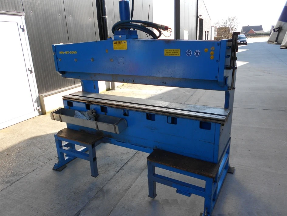 USED WEBER HPB 16 TON X 2000 MM