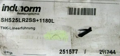 NEW THK SHS25LR2SS+1180L LINEAR GUIDE FHE07719-GK FEI10158-GK SHS25LR2SS1180L