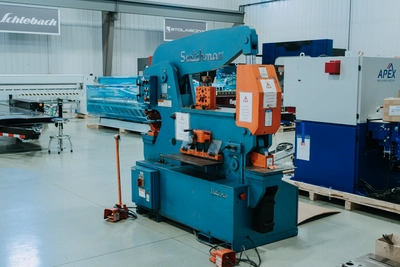 Used SCOTCHMAN PRE-OWNED SCOTCHMAN 150 TON IRONWORKER Ironworkers Manitoba CA | Empire Machinery & Tools Ltd. #1359740