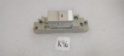 USED Omron OMRON G2R-1-S(S) RELAY  + SOCKET EAC  1388CX