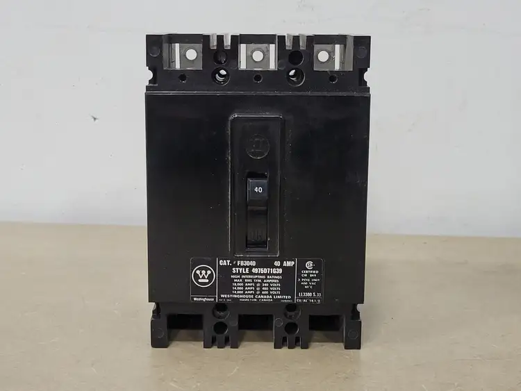 Used WESTINGHOUSE FB3040 Switchgears British Columbia CA | Lenmark #239741