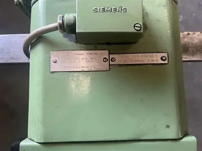 USED SIEMENS GL5114 0GY40-3HU3-Z + BLOWER 2CW6 145 - 8 + TACHO