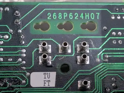 Westinghouse 1232C86G01 Digitrip RMS/R500 Trip Main Board 268P624H07 A16 Used