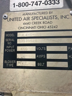 USED UNTIED AIR SPECIALISTS (UAS) FJL4-5-H55