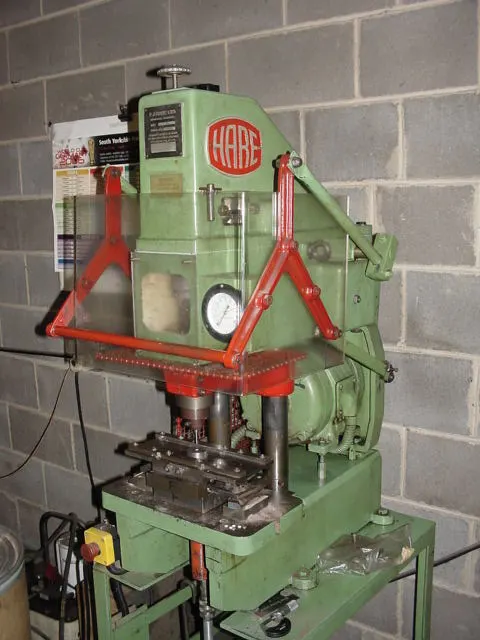 P J Hare Model 5 It Single Punch Press