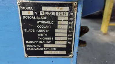 ACRA SBS280A Horizontal Band Saws | Platinum Group (10)