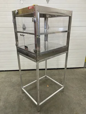HeatMax 222725 Bread Warmer Display w/ Stand Tested and Working!