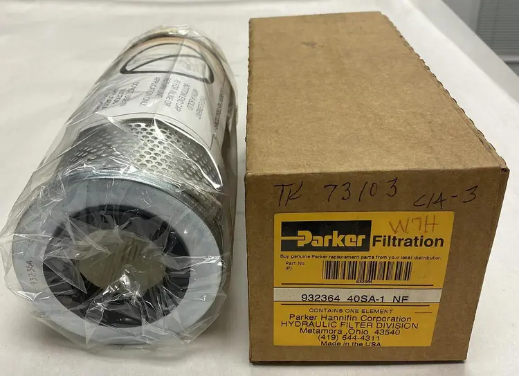 Used PARKER 932364 40SA-1 NF Cartridge Filters Ohio US | Surplus Asset Holdings #1236016