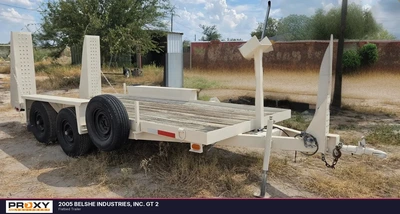 Used 2005 BELSHE INDUSTRIES, INC. GT 2 Flatbed Trailers Texas US | Proxy Equipment #1545565